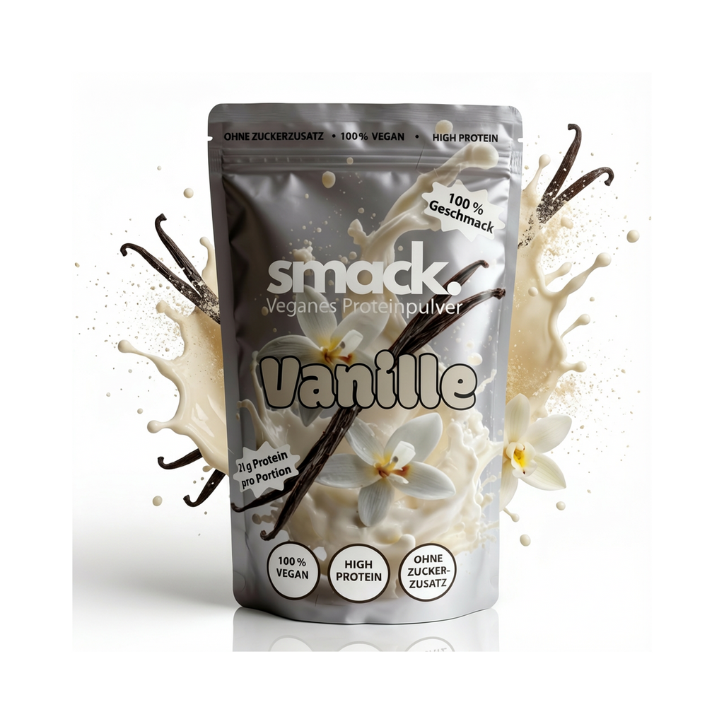 smack. Veganes Proteinpulver Vanille 450 Gramm